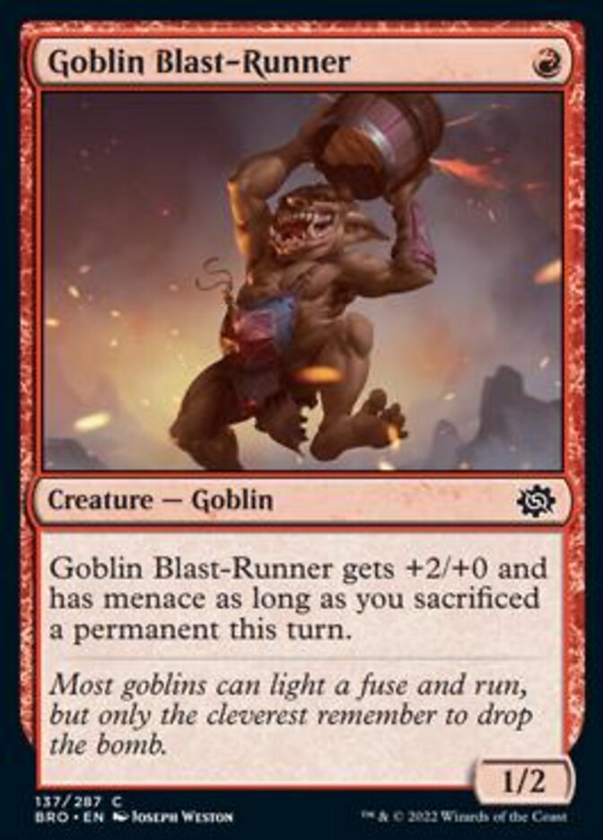 Goblin Blast-Runner [BRO - 137]