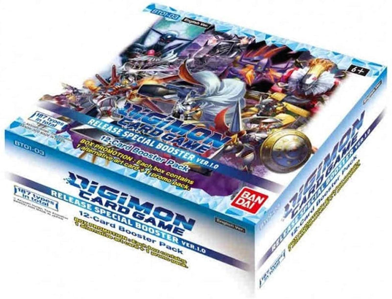 Digimon Card Game - Release Special Booster V1.0 Box