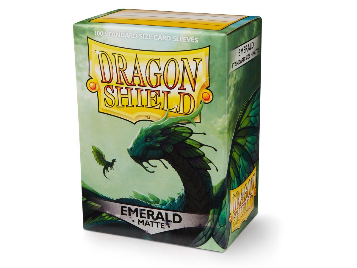 Dragon Shield 100ct Matte Standard Size Sleeves - Emerald