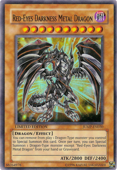 Red-Eyes Darkness Metal Dragon [JUMP-EN030] Ultra Rare