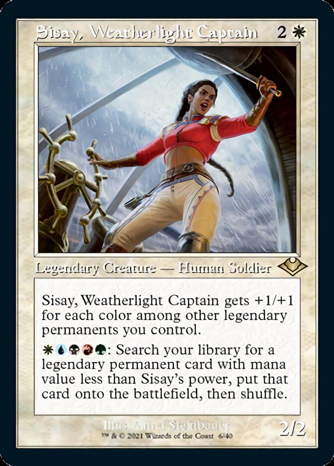 Sisay, Weatherlight Captain (Retro) [Modern Horizons 2]