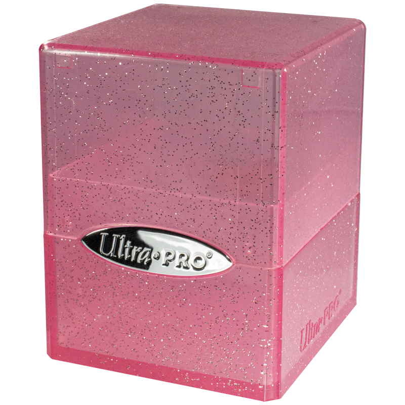 Ultra Pro - Satin Cube Deck Box: Pink Satin Cube