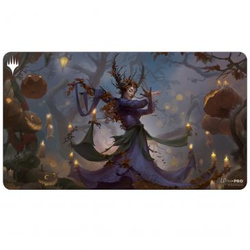Commander Innistrad Midnight Hunt Playmat V1 featuring Leinore, Autumn Sovereign for Magic: The Gathering