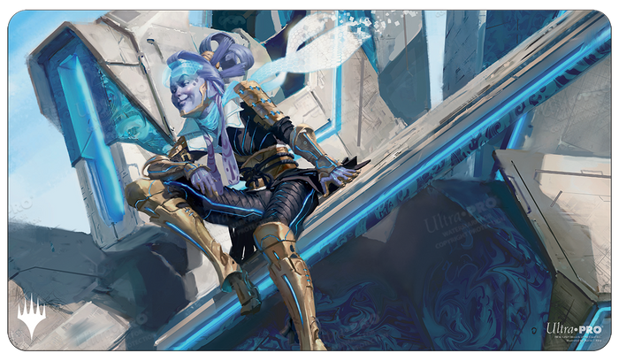 Magic: The Gathering - Kamigawa Neon Dynasty Kotori, Pilot Prodigy Standard Gaming Playmat