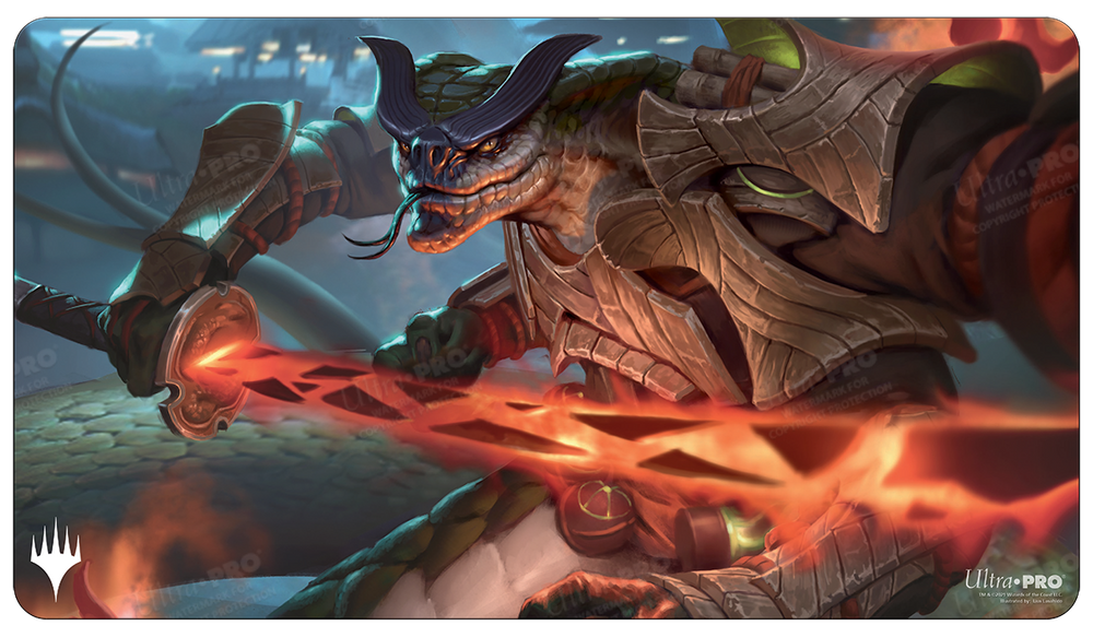 Magic: The Gathering - Kamigawa Neon Dynasty Chishiro, the Shattered Blade Standard Gaming Playmat