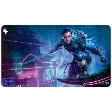 Magic: The Gathering - Kamigawa Neon Dynasty Kaito Shizuki Standard Gaming Playmat