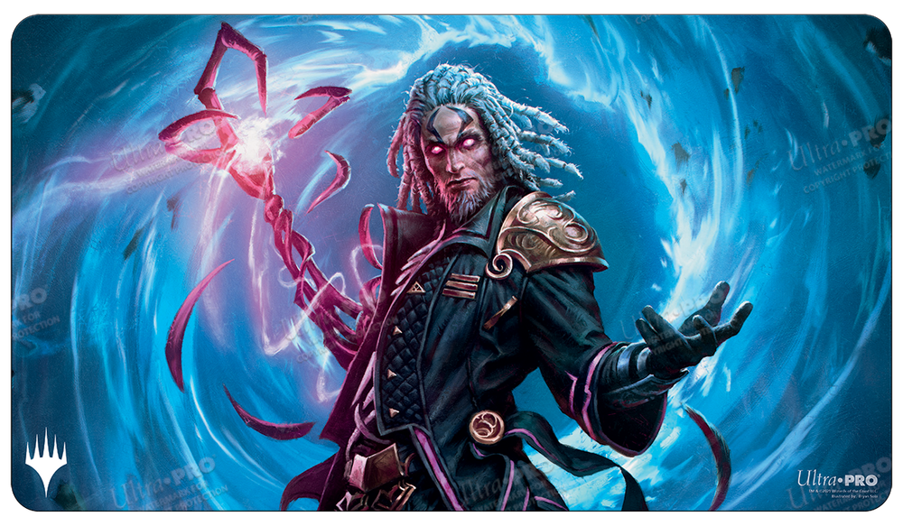 Magic: The Gathering - Kamigawa Neon Dynasty Tezzeret, Betrayer of Flesh Standard Gaming Playmat