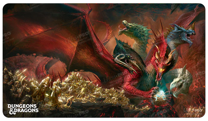 Ultra Pro: Cover Series Tyranny of Dragons Standard Gaming Playmat for Dungeons & Dragons