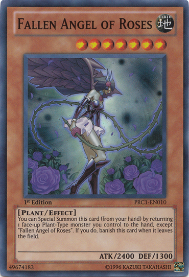 Fallen Angel of Roses [PRC1-EN010] Super Rare