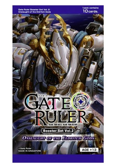 Gate Ruler: Booster Set Vol 2 - Onslaught of the Eldritch Gods Booster Pack