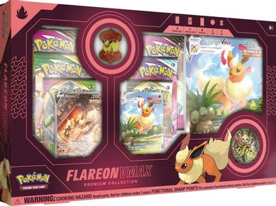 Pokemon TCG - Flareon Vmax Premium Collection