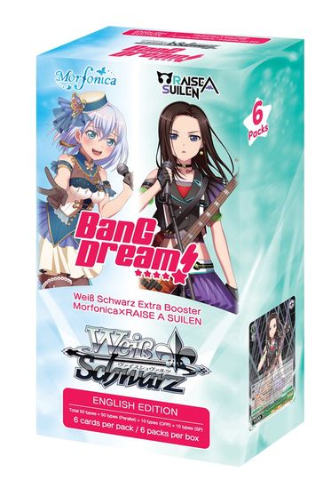 Weiss Schwarz - Morfonica x RAISE A SUILEN Extra Booster Box