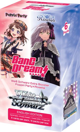 Weiss Schwarz - Poppin’Party x Roselia Extra Booster Box