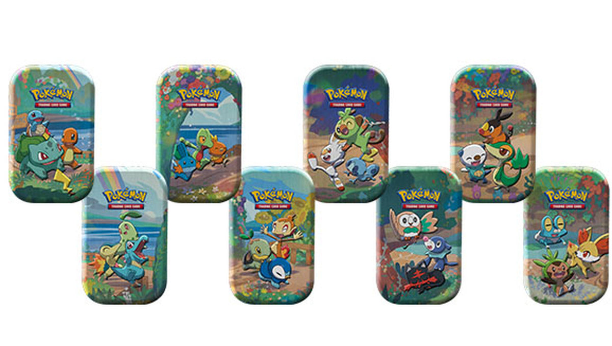Pokemon Celebrations Mini Tin  25th Anniversary 1 of 8 Random