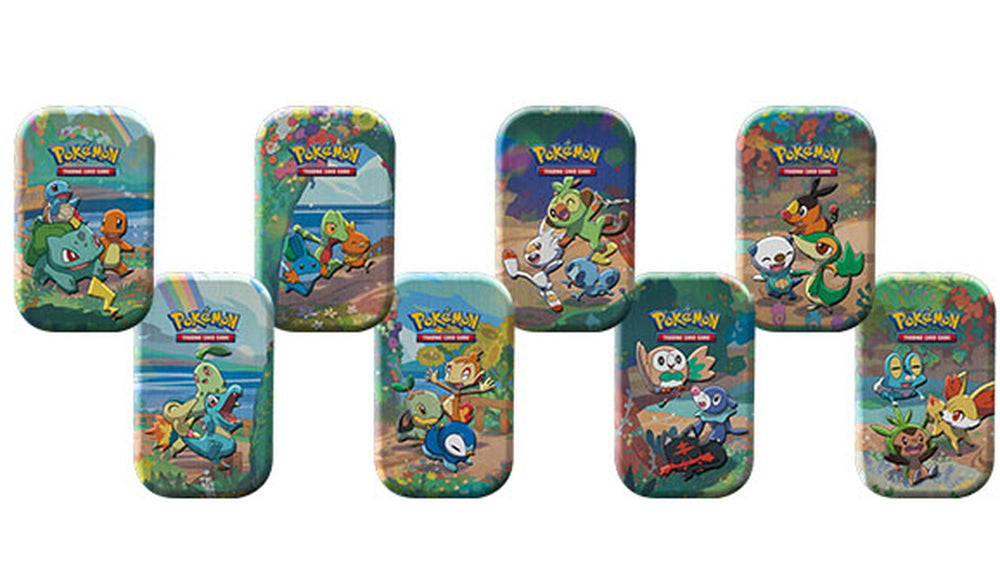 Pokemon Celebrations Mini Tin  25th Anniversary 1 of 8 Random
