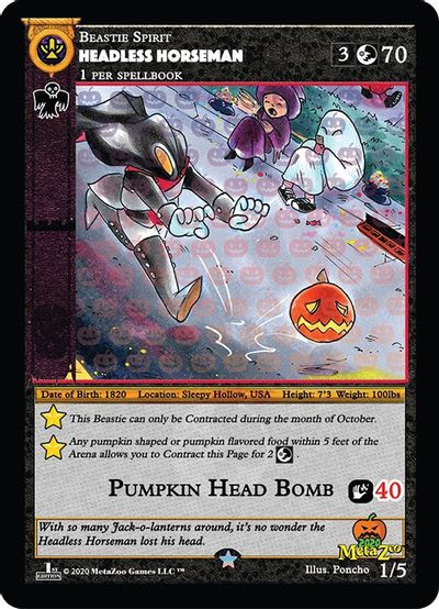 Headless Horseman [Holiday Promos 2020]