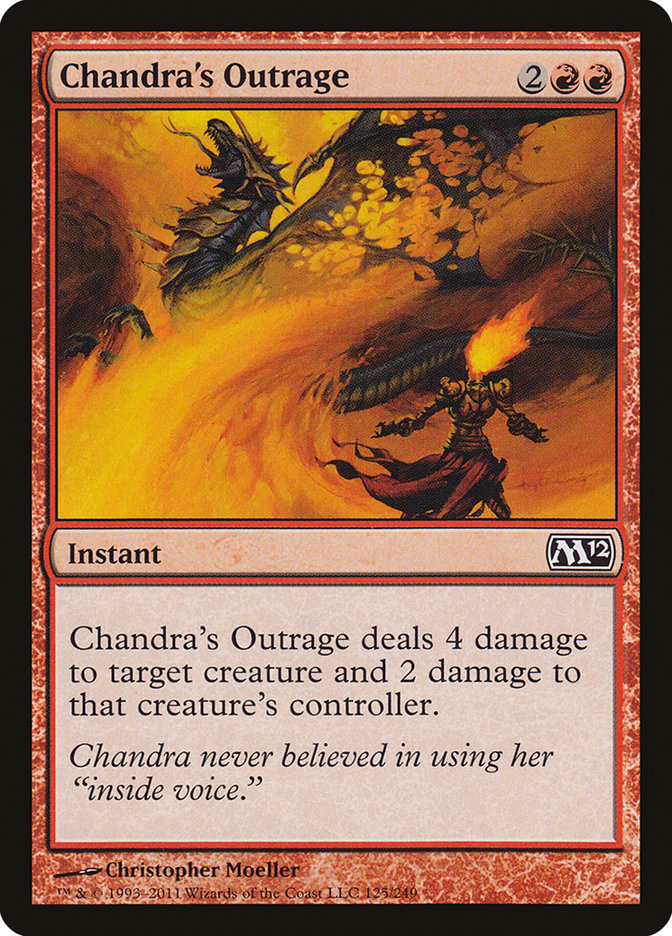 Chandra's Outrage [Magic 2012]