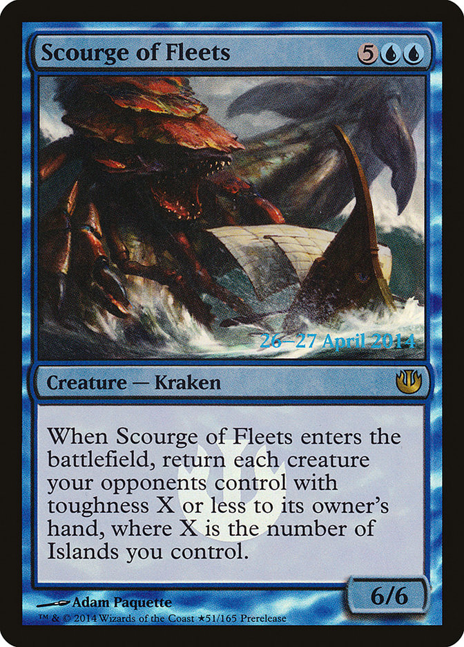 Scourge of Fleets [Journey into Nyx Prerelease Promos]