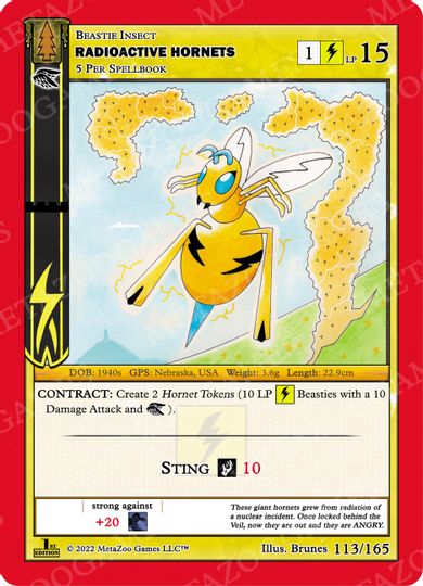 Radioactive Hornets [Cryptid Nation: Wilderness]