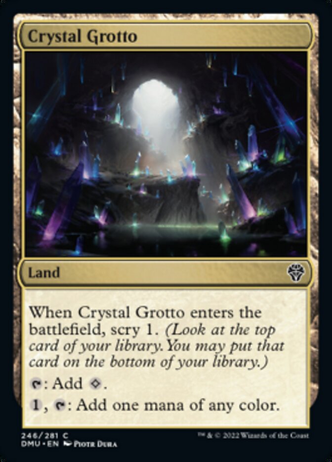Crystal Grotto [Dominaria United]
