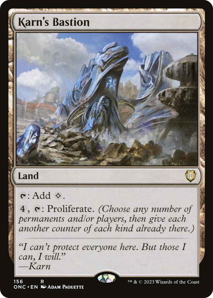 Karn's Bastion [Phyrexia: All Will Be One Commander]