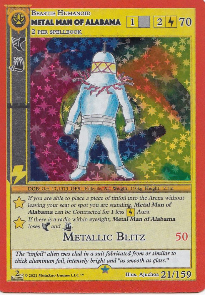 Metal Man of Alabama [Cryptid Nation: Second Edition]