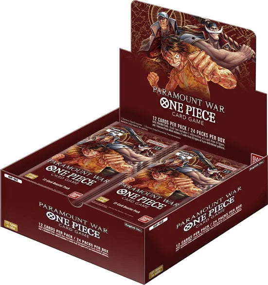 One Piece Card Game: Paramount War [OP-02] Booster Box