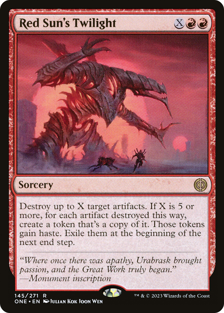 Red Sun's Twilight [Phyrexia: All Will Be One]