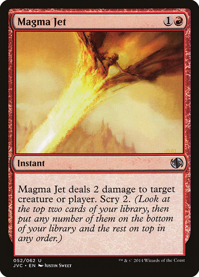 Magma Jet [Duel Decks Anthology]