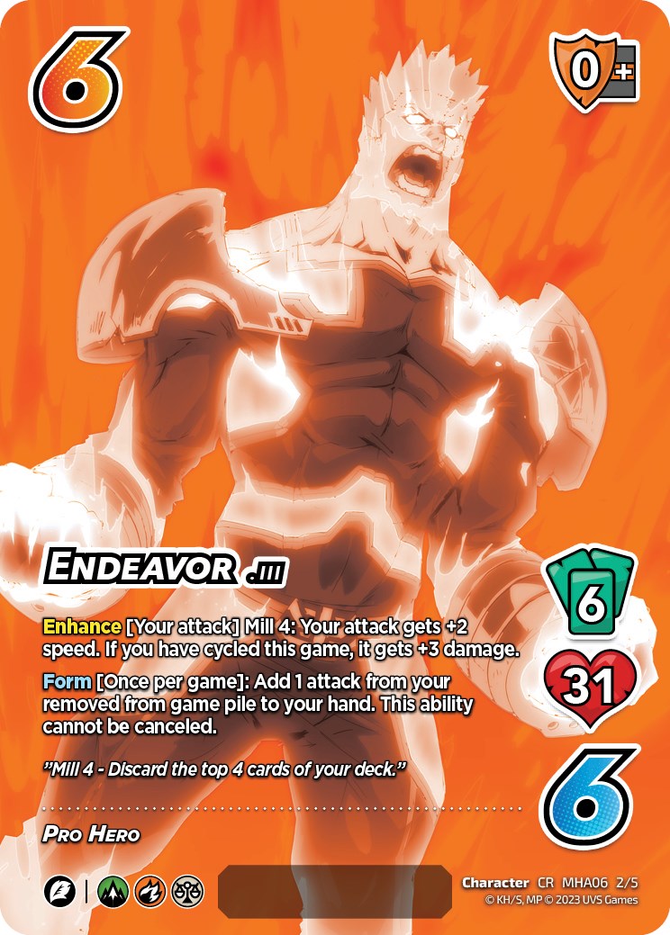 Endeavor (Serialized) [Jet Burn]