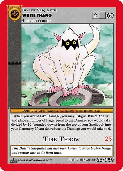 White Thang [Cryptid Nation: First Edition]