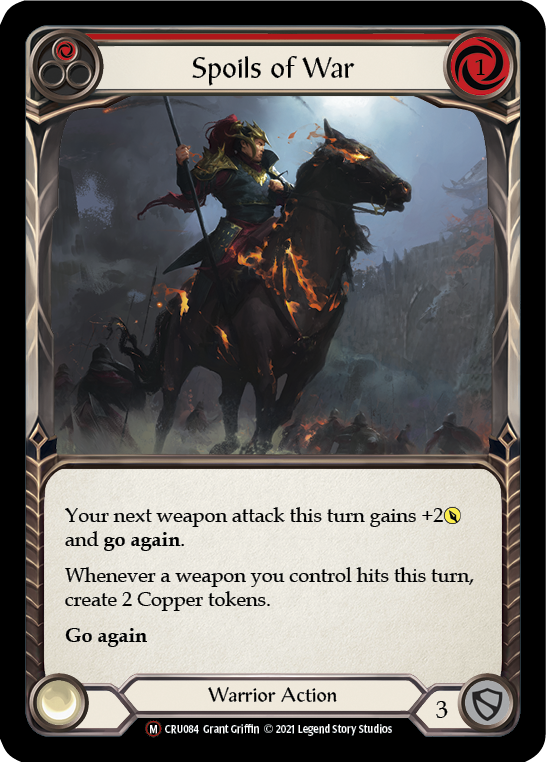 Spoils of War [U-CRU084-RF] Unlimited Rainbow Foil