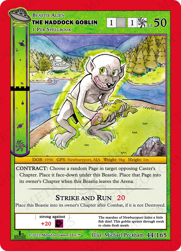 The Haddock Goblin [Cryptid Nation: UFO First Edition]