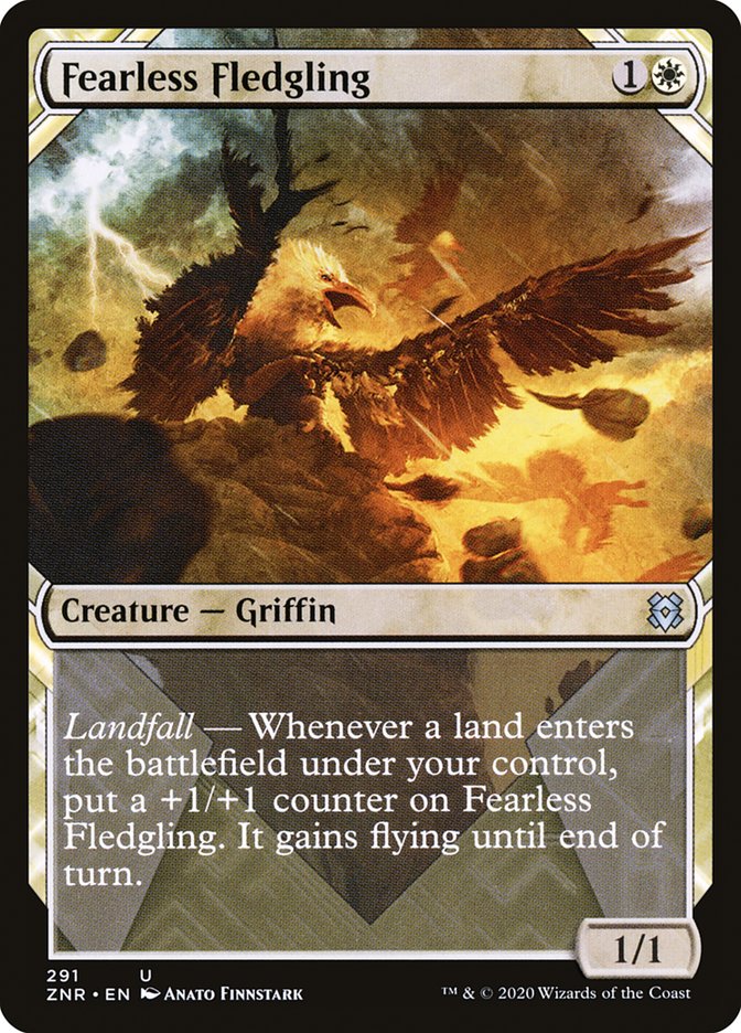 Fearless Fledgling (Showcase) [Zendikar Rising]