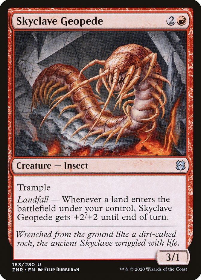 Skyclave Geopede [Zendikar Rising]