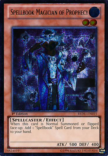 Spellbook Magician of Prophecy [REDU-EN015] Ultimate Rare