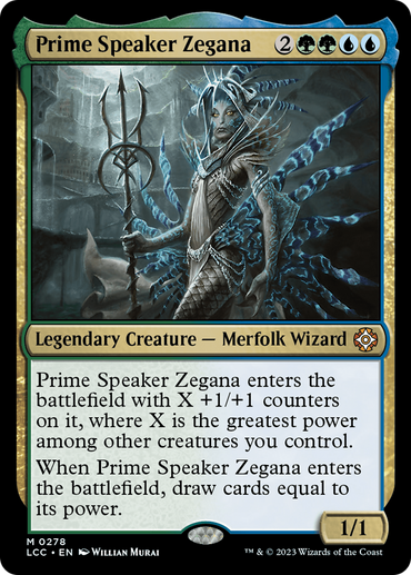 Prime Speaker Zegana [The Lost Caverns of Ixalan Commander]