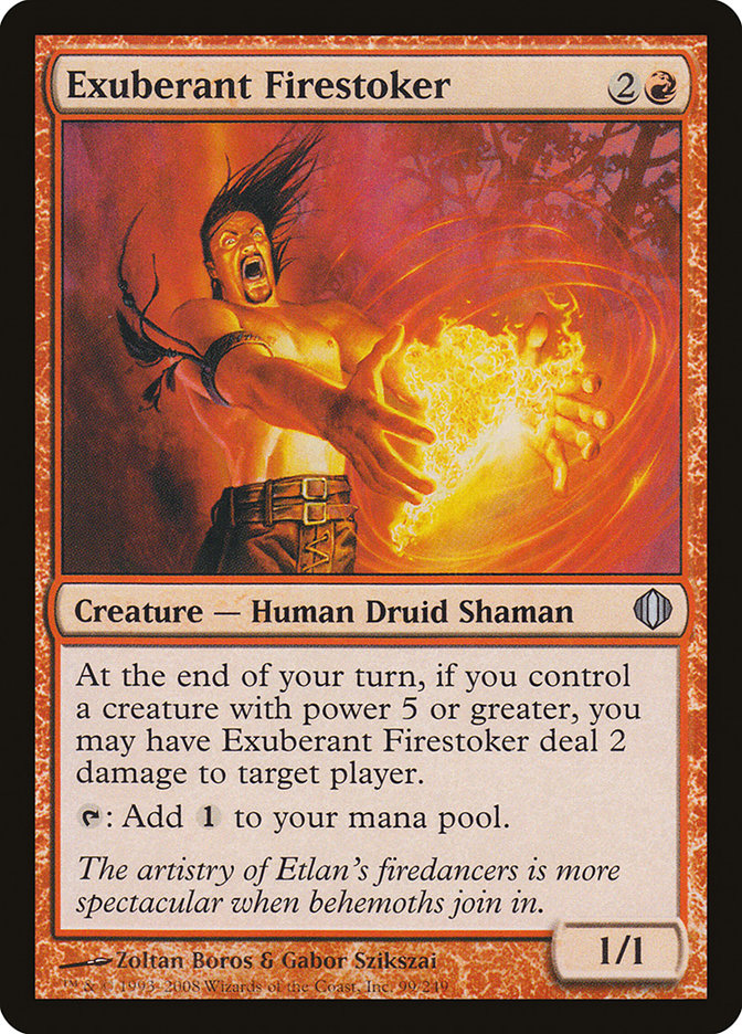 Exuberant Firestoker [Shards of Alara]