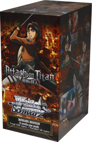 Weiss Schwarz - Attack on Titan Booster Box (Reprint)