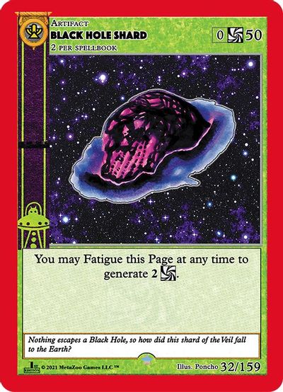 Black Hole Shard [Cryptid Nation: First Edition]