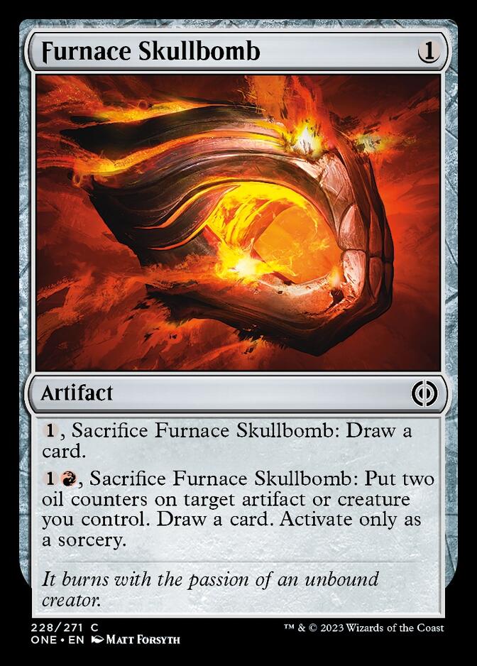 Furnace Skullbomb [Phyrexia: All Will Be One]