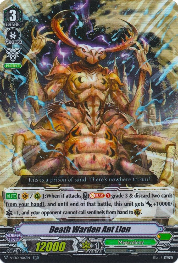 Death Warden Ant Lion (V-EB01/016EN) [The Destructive Roar]