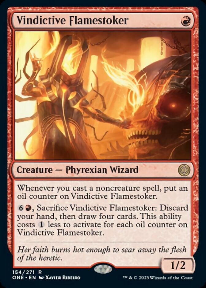 Vindictive Flamestoker [Phyrexia: All Will Be One]