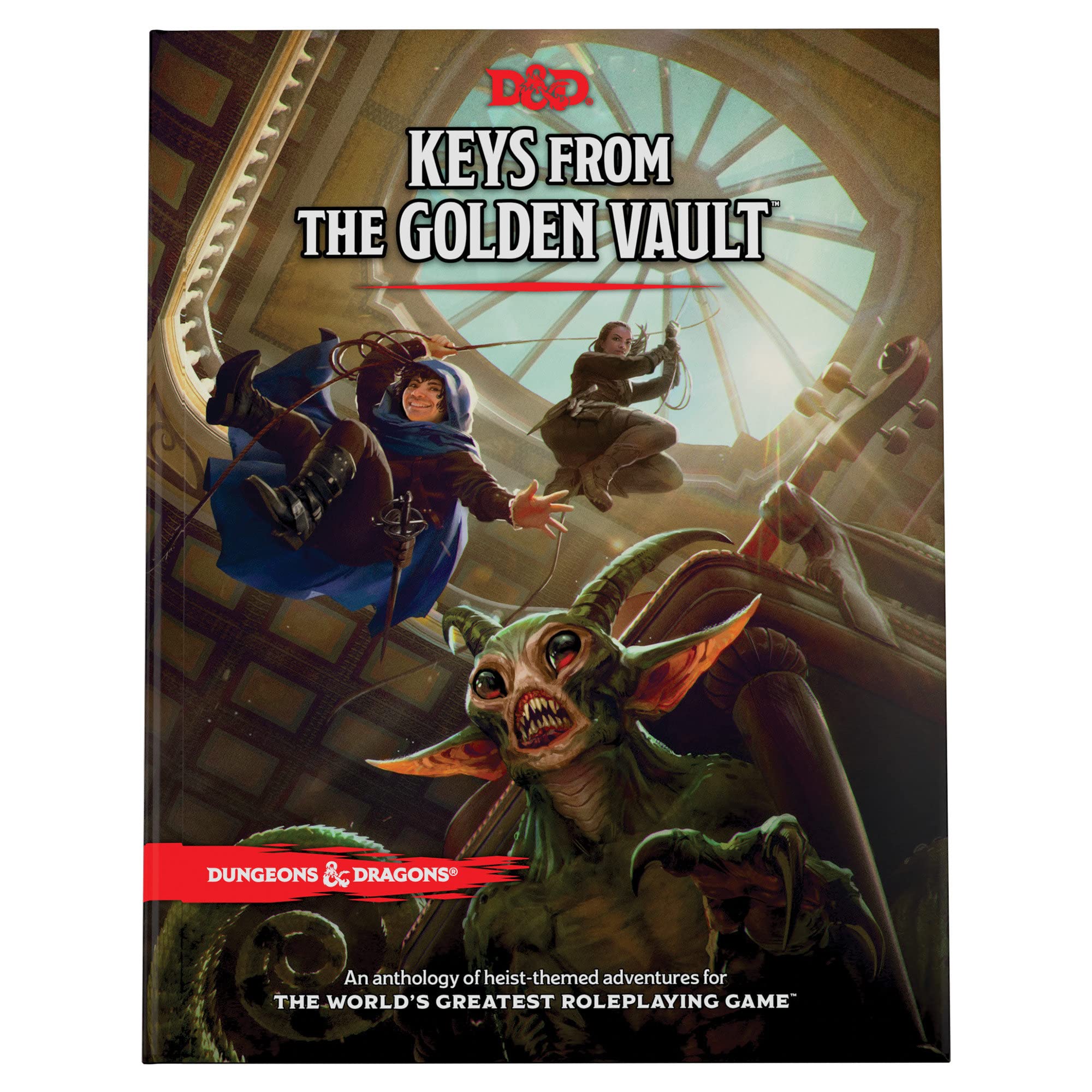 Dungeons & Dragons Adventure Book - Keys From the Golden Vault