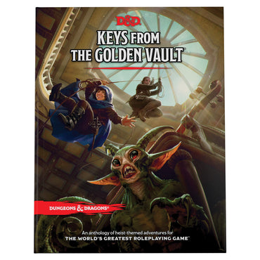 Dungeons & Dragons Adventure Book - Keys From the Golden Vault