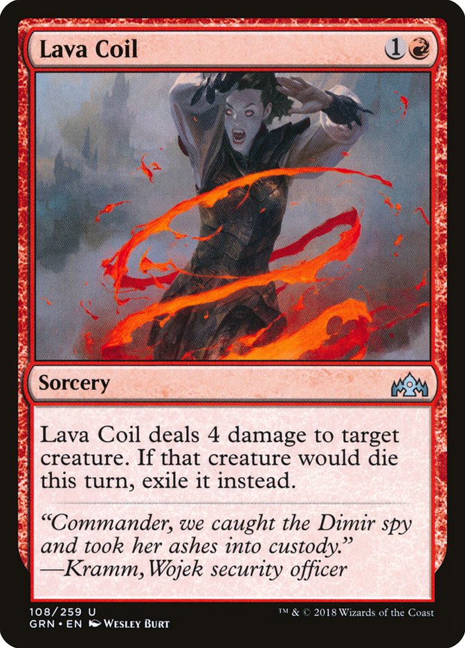 Lava Coil [Guilds of Ravnica]