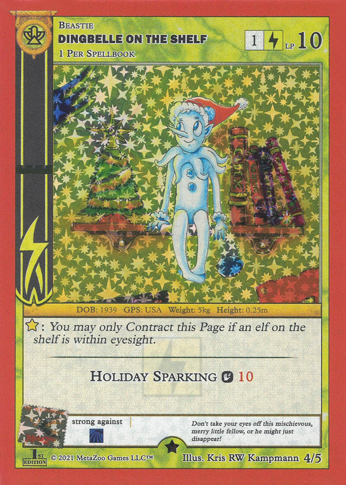 Dingbelle on the Shelf (First Edition) [Holiday Promos 2021]