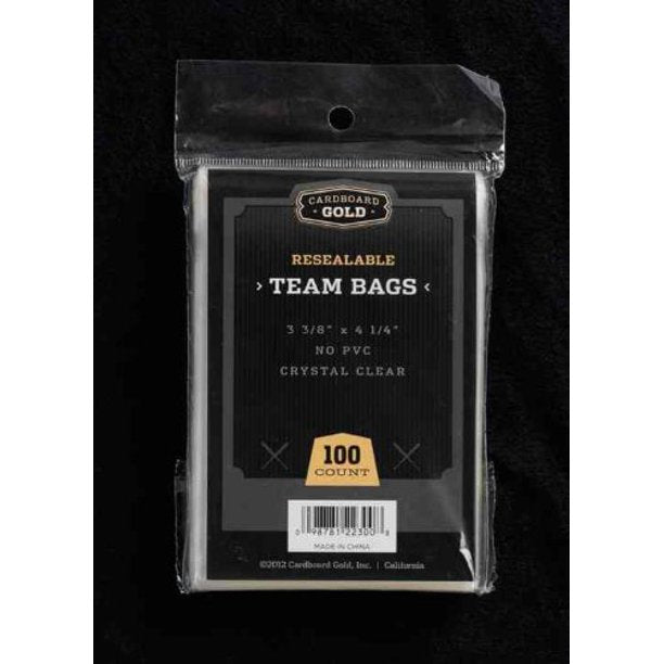 Cardboard Gold - Resealable Team Bags