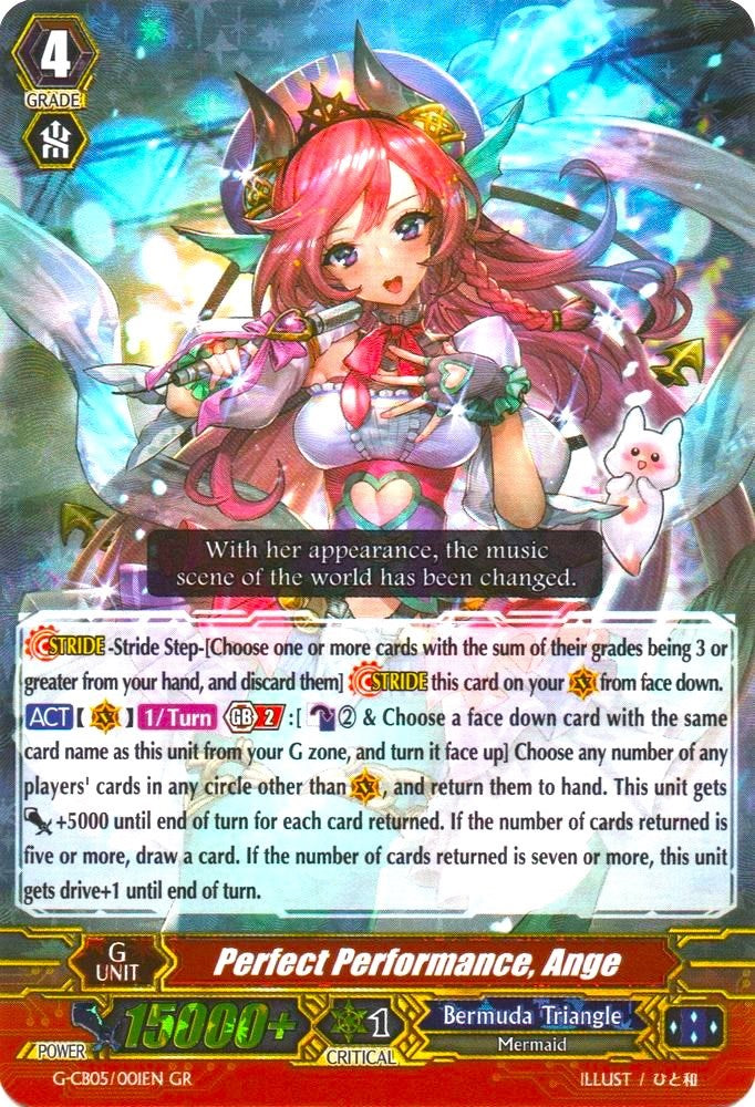 Perfect Performance, Ange (G-CB05/001EN) [Prismatic Divas]