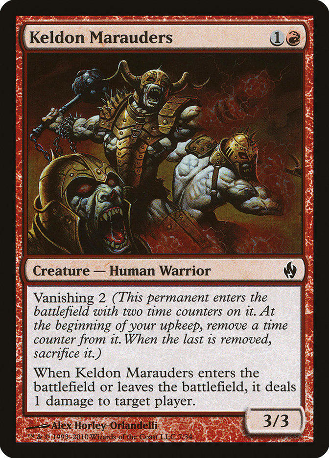 Keldon Marauders [Premium Deck Series: Fire and Lightning]